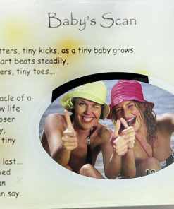 Baby’s Scan Frame Holds Photo