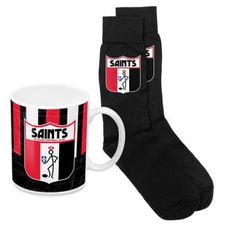 St Kilda Heritage Mug and Sock Pk