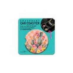 Lisa Pollock Floral Faves Car Coasters-(Margaritaville)