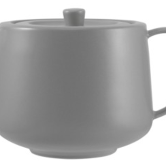 Cafe Life Teapot With Infuser 500ML Grey Gift Boxed