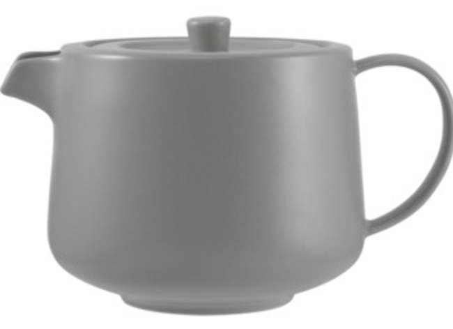 Cafe Life Teapot With Infuser 500ML Grey Gift Boxed
