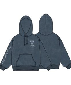 Geelong Cats Acid Wash Hoody