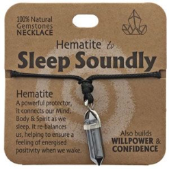 Hematite to Sleep Soundly Necklace