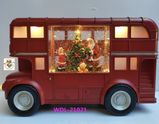 Double Decker Bus Led Globe