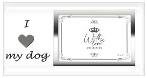 Dog Heart Poem Photo Frame