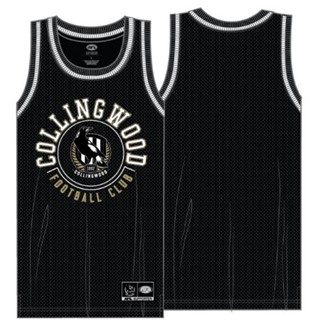 Collingwood Magpies Youths Basketball Singlet