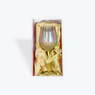 Merry Elfin Christmas Wine Glass