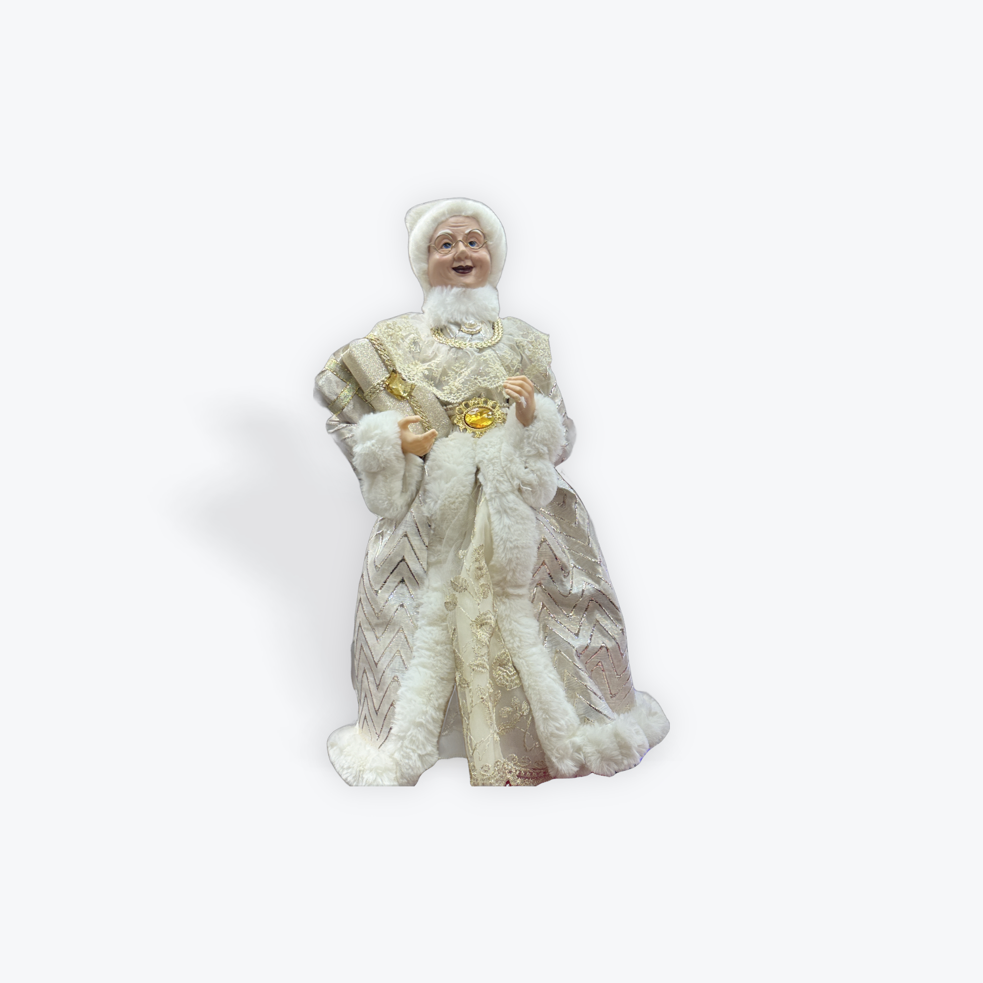 Mrs Claus tree Topper 50cm