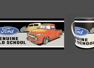 Genuine Old School Ford Ceramic Mug 310ml