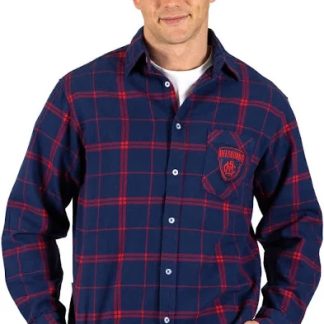 AFL Melbourne 'Mustang' Flannel Shirt XL