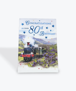 Congratulations on your 80th Birthday Card