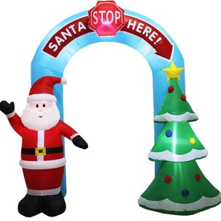 Inflatable Santa Tree Arch 248CM