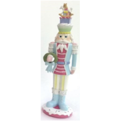 Polyresin Nutcracker with LED