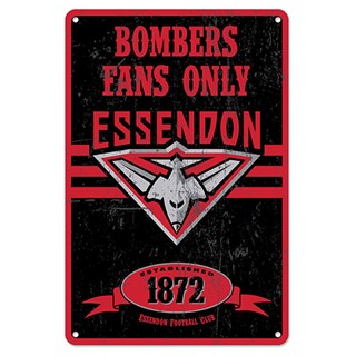 Essendon Retro Metal Sign