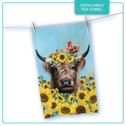 Tea Towel Sunny Highland
