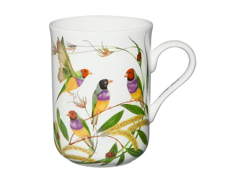 Eloise Mug 330ML Gouldian Finch