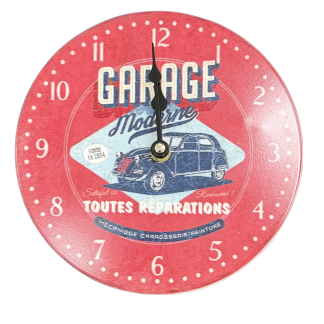 Garage Clock 20cm