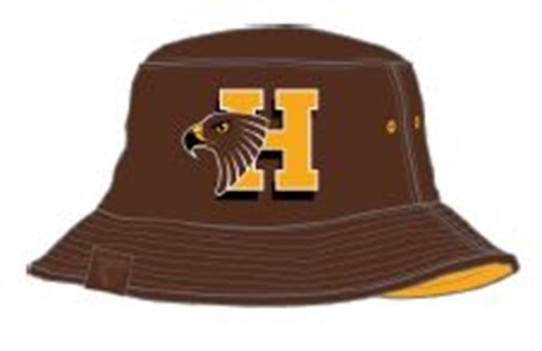 Adult Letter Graphic Bucket Hat