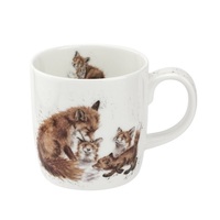 Royal Worcester Wrendale Designs Foxes Mug