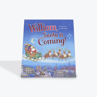 William Santa Is Coming Book