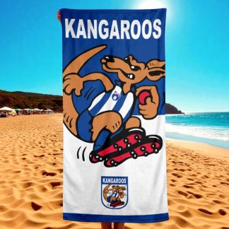 North Melbourne Jumbo Beach Towel