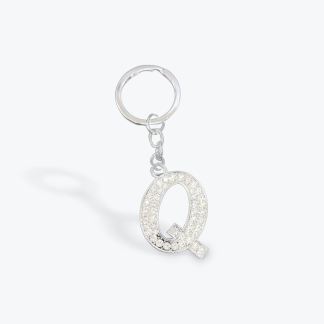 Initial Keyring Letter Q