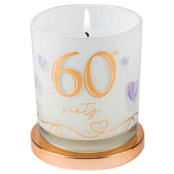 60th Birthday Candle