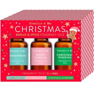 Xmas Fragrance Oil Sugar and Spice 3pk