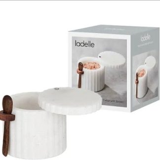 Mason Salt Cellar With Spoon