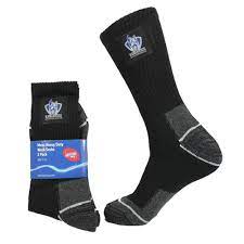 North Melbourne Heavy Duty Work Socks 2 Pairs