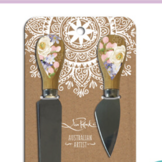 Native Bush Tea Cheese Knives