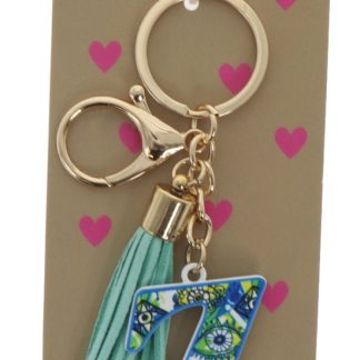 Z keyring bag tag