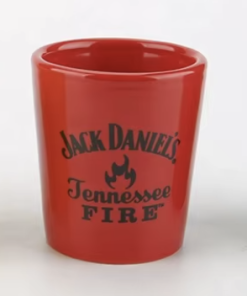 Jack Daniel’s Tennessee Fire -Shot Glass Red / Black