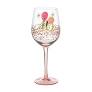 Rush Birthday Ladies Wine Glass 40th