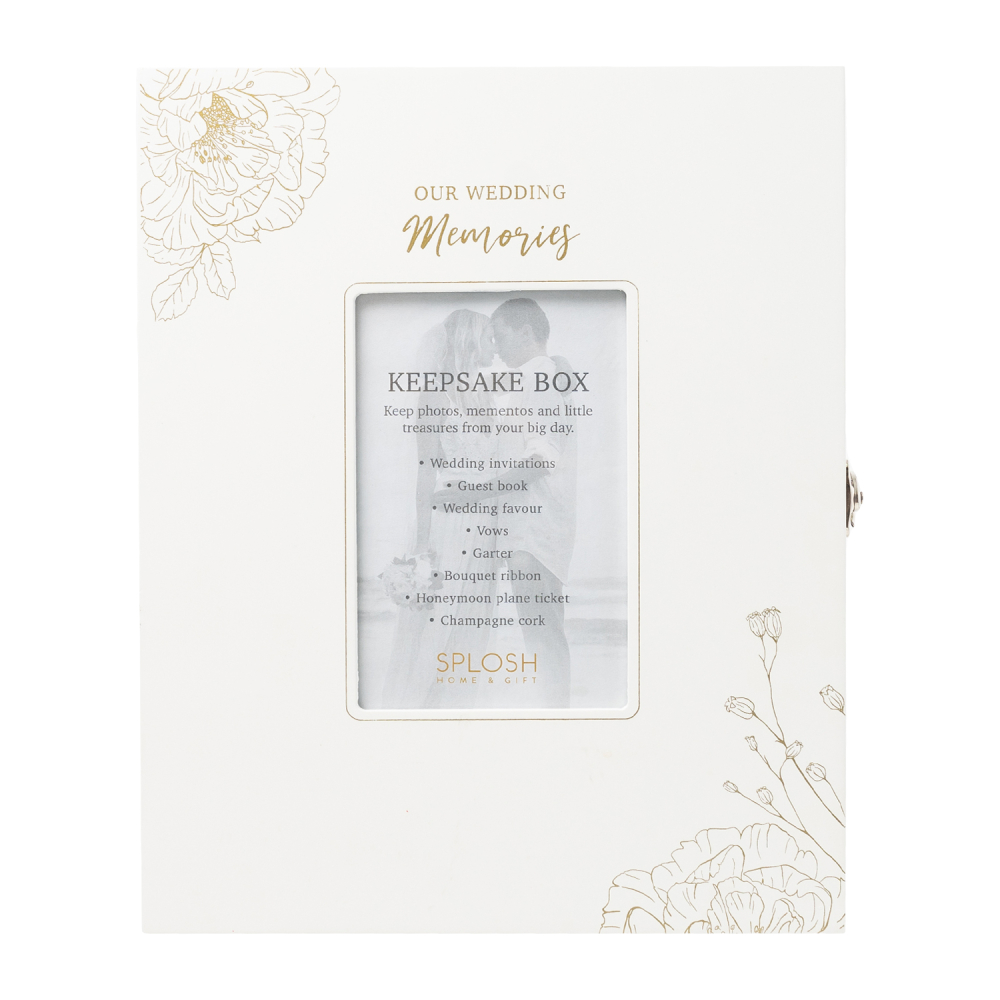 Wedding Keepsake Box