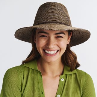 Jacqui Mannish Hat - Suede Pitite RL73
