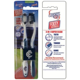 Carlton Blues Toothbrush Twin Pack