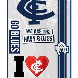 Carlton Blues Tattoo Sheet