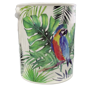 Parrot with Leaf Pot 26CM