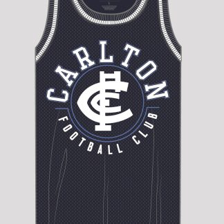 Carlton Blues Youths Basketball Singlet