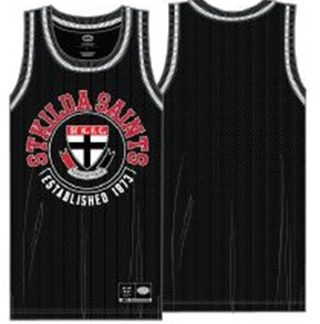 St Kilda Saints Youths Basketball Singlet
