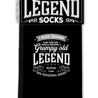 Grumpy Legend Socks