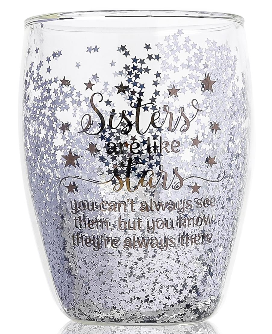 Doulble Wall Mug Silver Friend