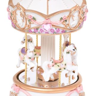 Musical Cream Carousel Large
