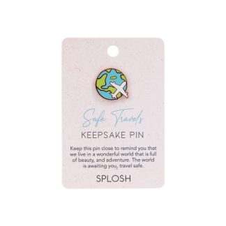 Safe Travel Keepsake Pin