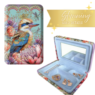 Lisa Pollock Small Jewellery Case - ( Vintage Kookas)