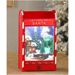 Christmas LED Snowing Mail Box Function & Music