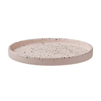 Livvi Terrazzo Round Serving Tray 26cm Blush Gift Boxed