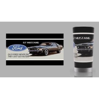Ford 67 Mustang 20 oz Travel Mug