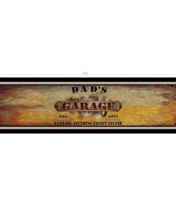 Dads Garage Bar Runner
